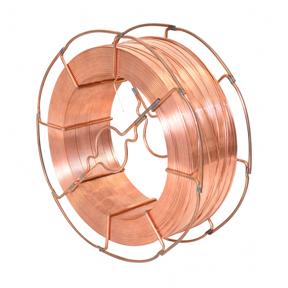 Проволока омеднен. БАРСВЕЛД СВ-08Г2С ф 1,6 мм (кассета 18 кг, К-300), СМС, НАКС